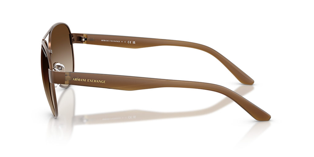 Armani Exchange AX2034S L (59 - 14) with Brown lenses and Brown