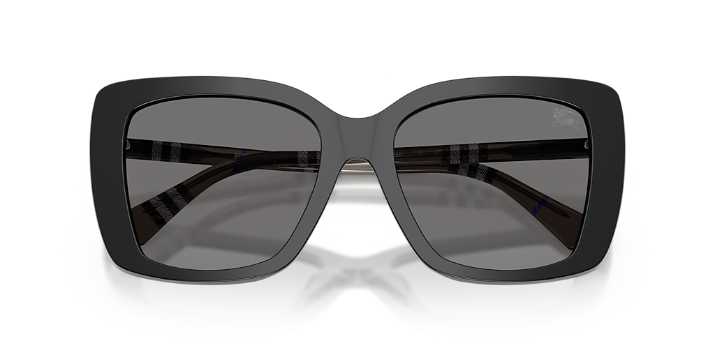☘MONOTONE☘BURBERRY サングラス BE4345F Burberry BE4456 M (54 - 18) with Grey lenses and Black frame
