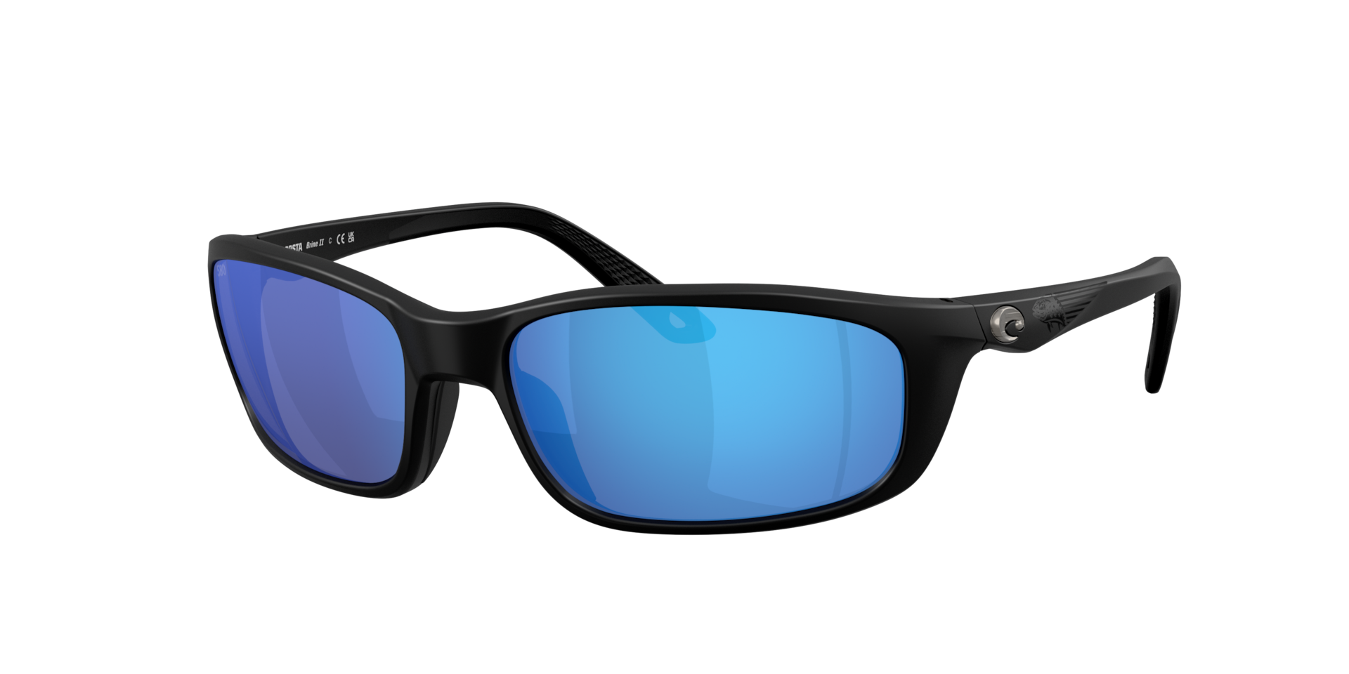 Costa Man Sunglass Brine II - Frame color: Americas 250th Tuna Flag, Lens color: Blue Mirror