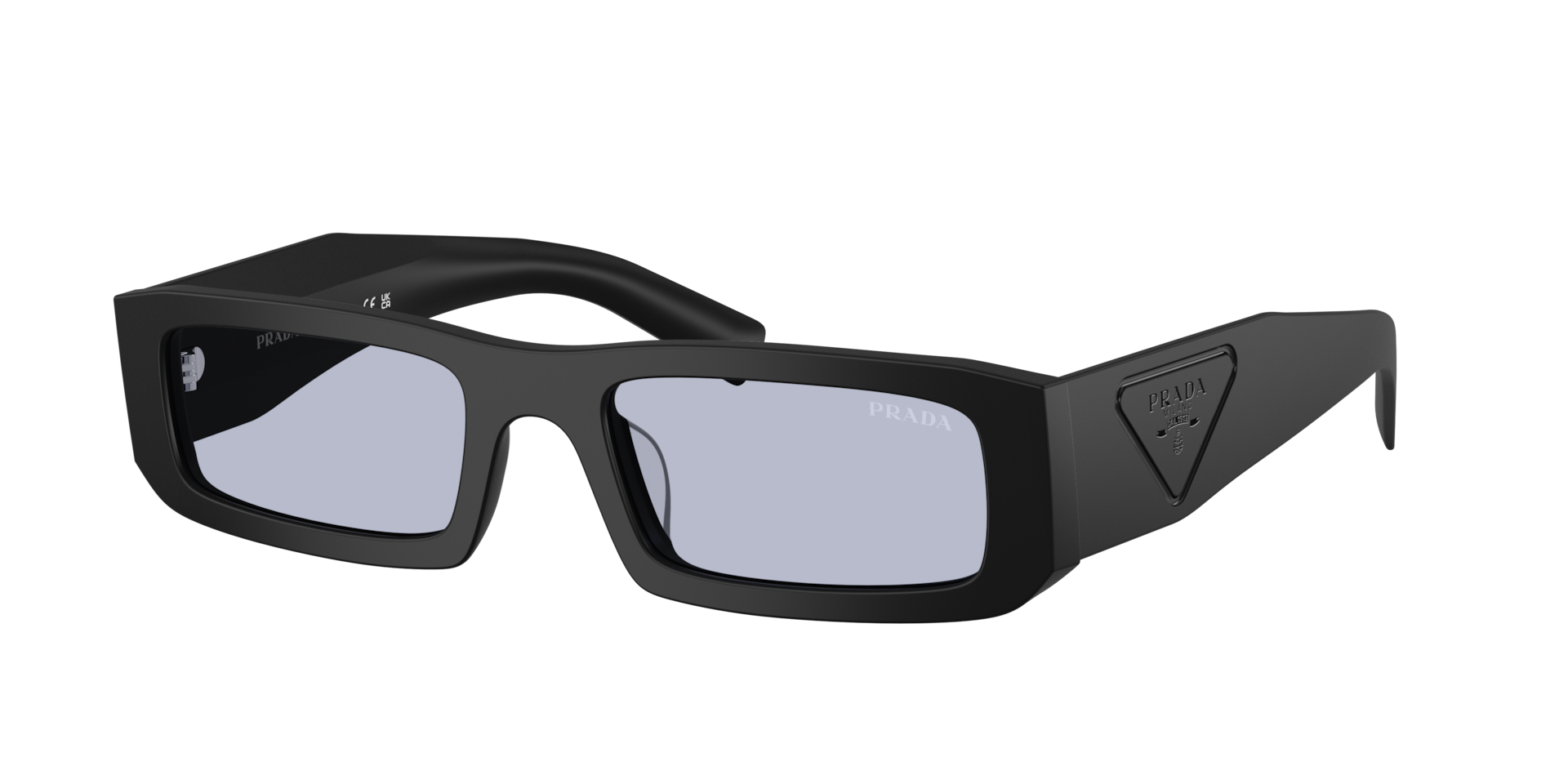Prada Homme Sunglass PR D09SD - Couleur du Monture Noir mat Couleur de Lentille Ultravioletto 390 €
