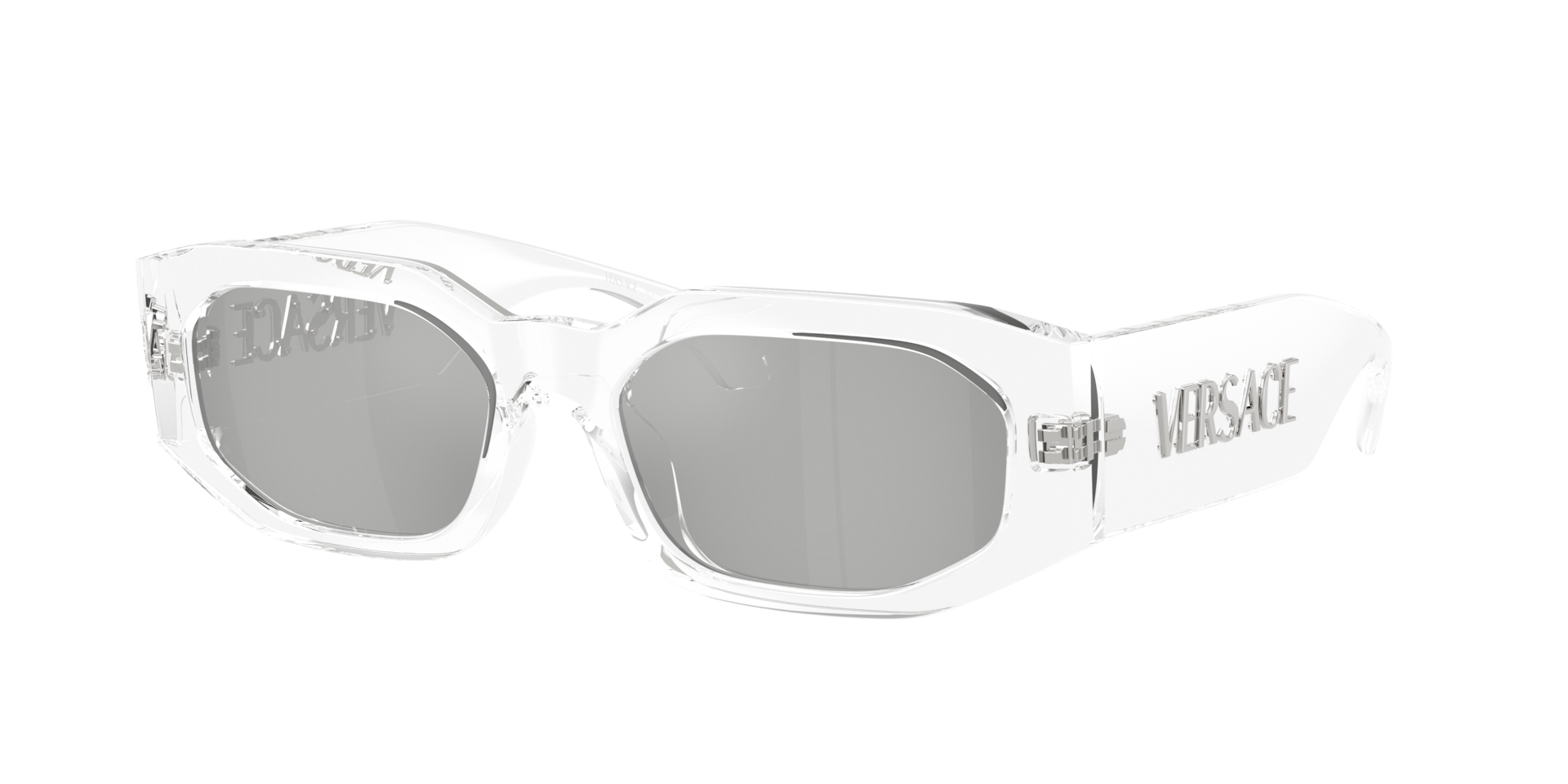 ODESSY VERSA 2ball 34inch 超美品！ Versace VE4489U L (55 - 18) with Silver lenses and Transparent