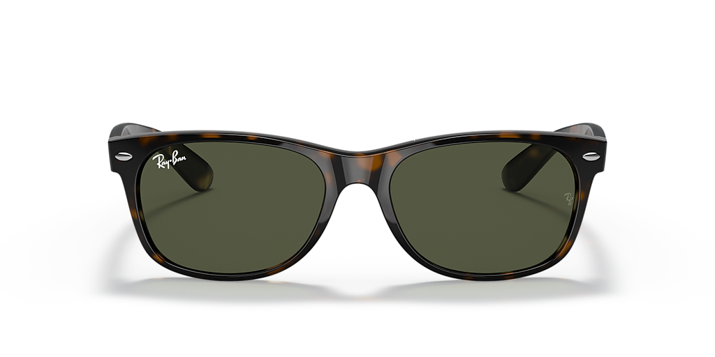 Ray-Ban New Wayfarer Classic M (55 - 18) with Green lenses and