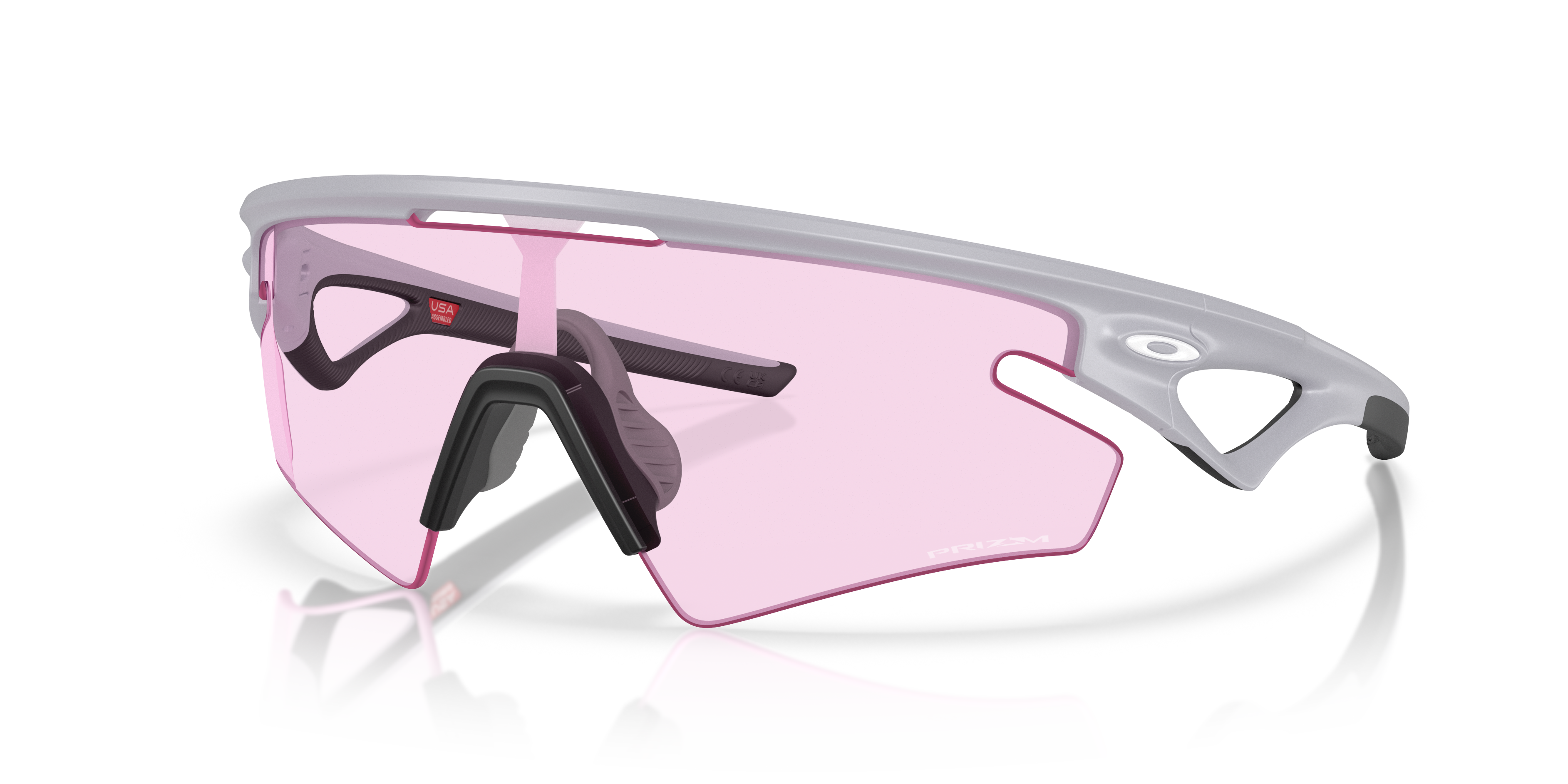Oakley Sphaera™ Slash L (36 - 136) with Pink lenses and Grey frame