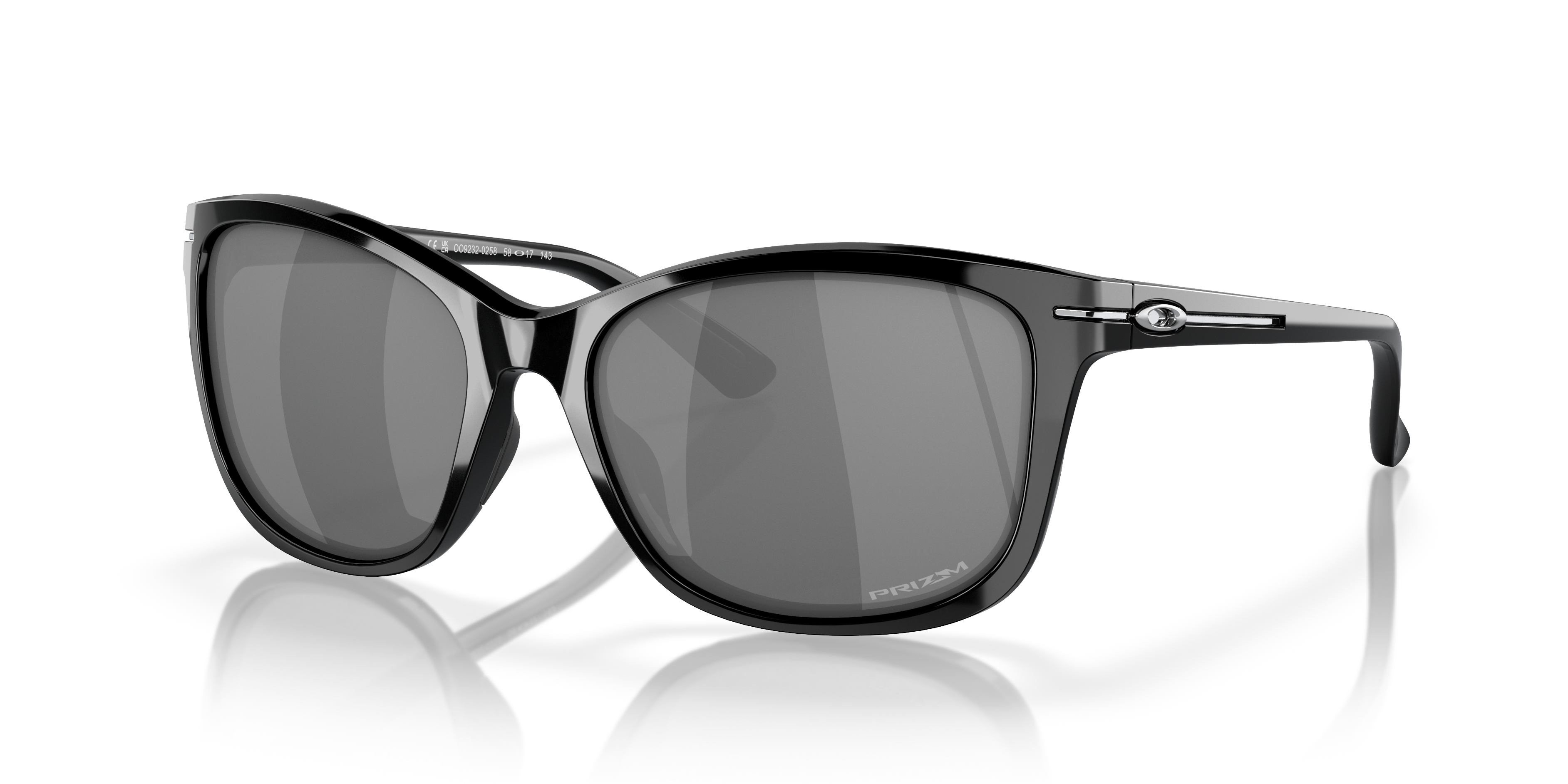 Oakley OO9232 Drop In™ L (58 - 17) with Grey lenses and Black