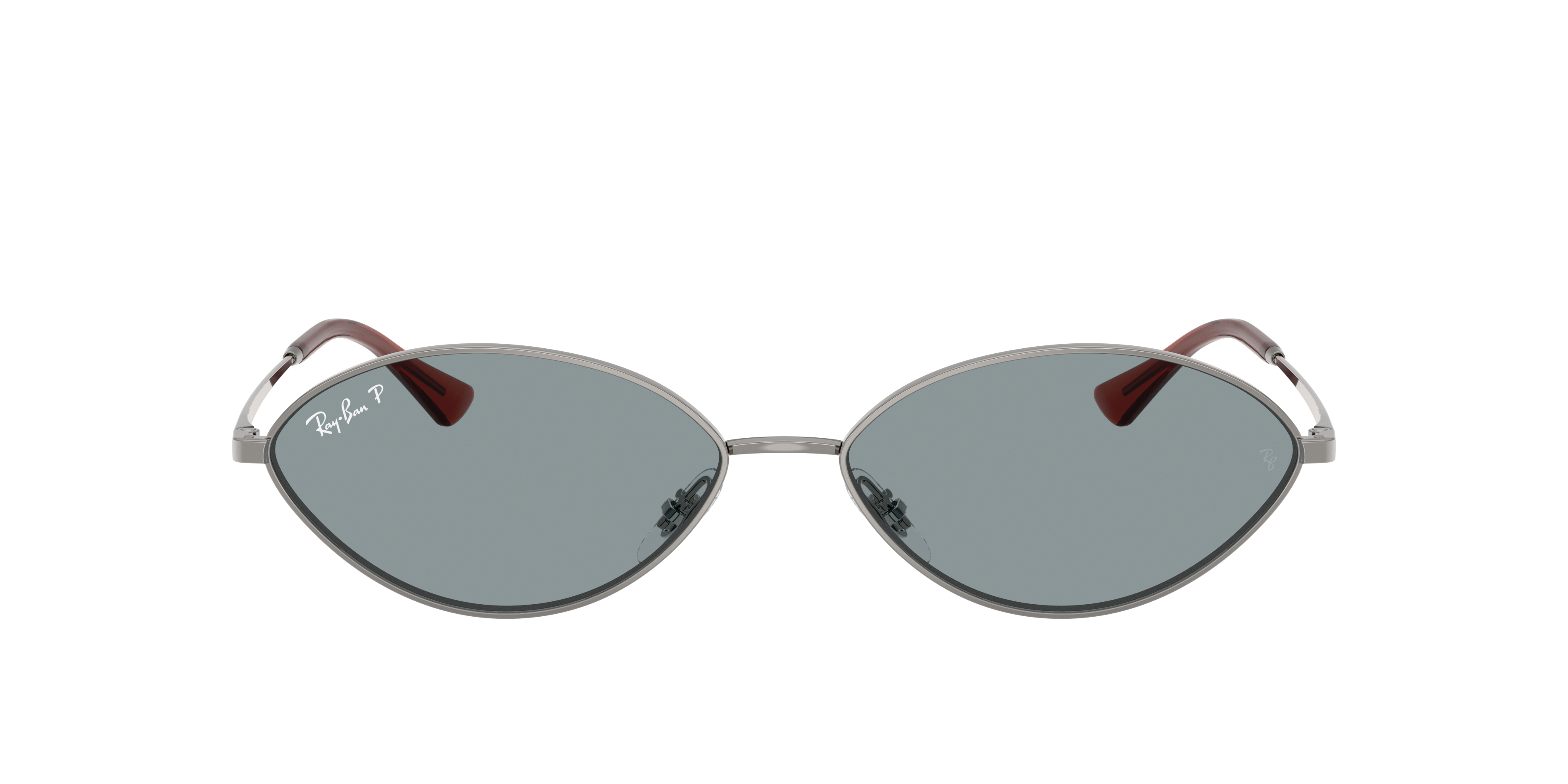 Ray-Ban Kai Bio-Based L (56 - 15) with Blue lenses and Grey frame