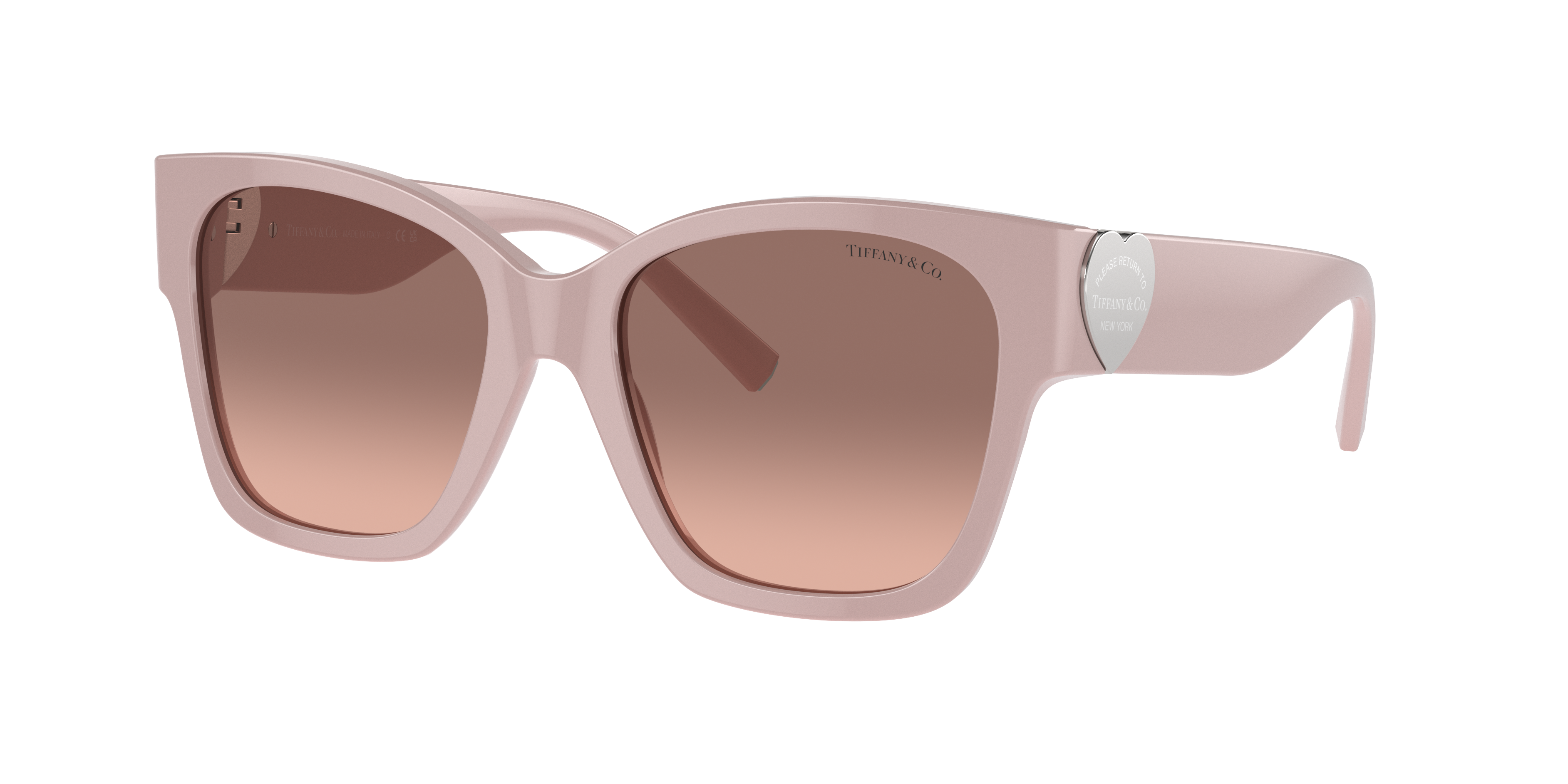 Tiffany & Co. Woman Sunglass TF4216 -  Frame color: Dusty Pink, Lens color: Pink Gradient Dark Brown