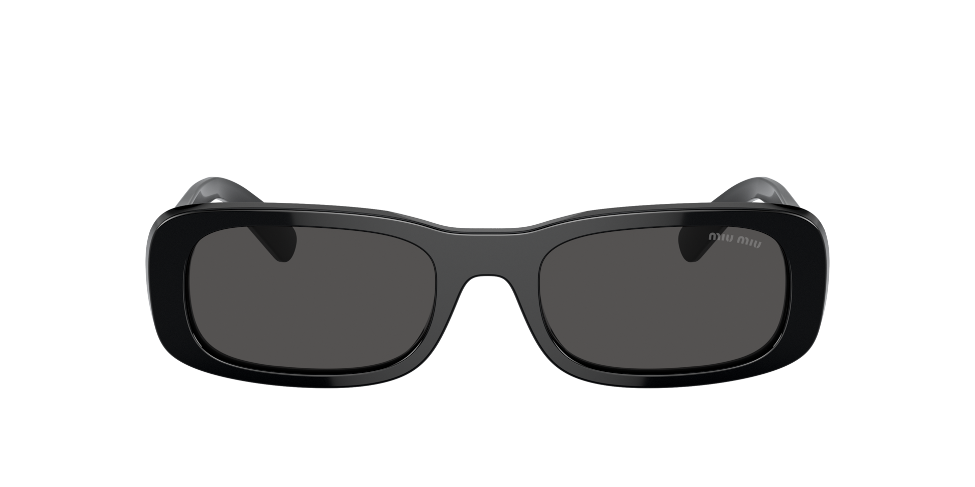 mi-mu＊ Miu Miu MU 08ZS S (53 - 20) with Grey lenses and Black frame