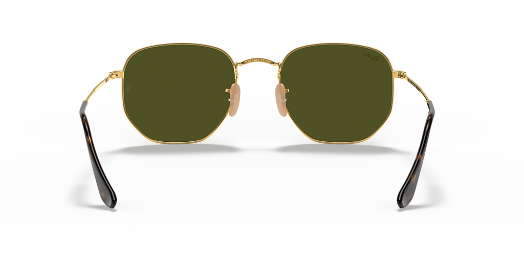 Ray-Ban Hexagonal Flat Lenses M (51 - 21) with Silver lenses and