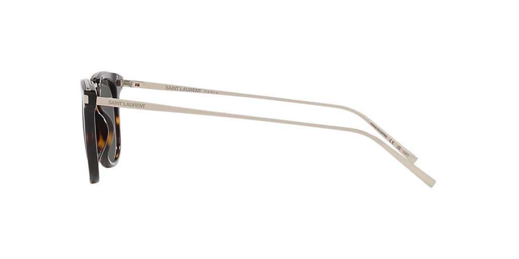 Saint Laurent SL 753 L (50 - 20) with Grey lenses and Tortoise