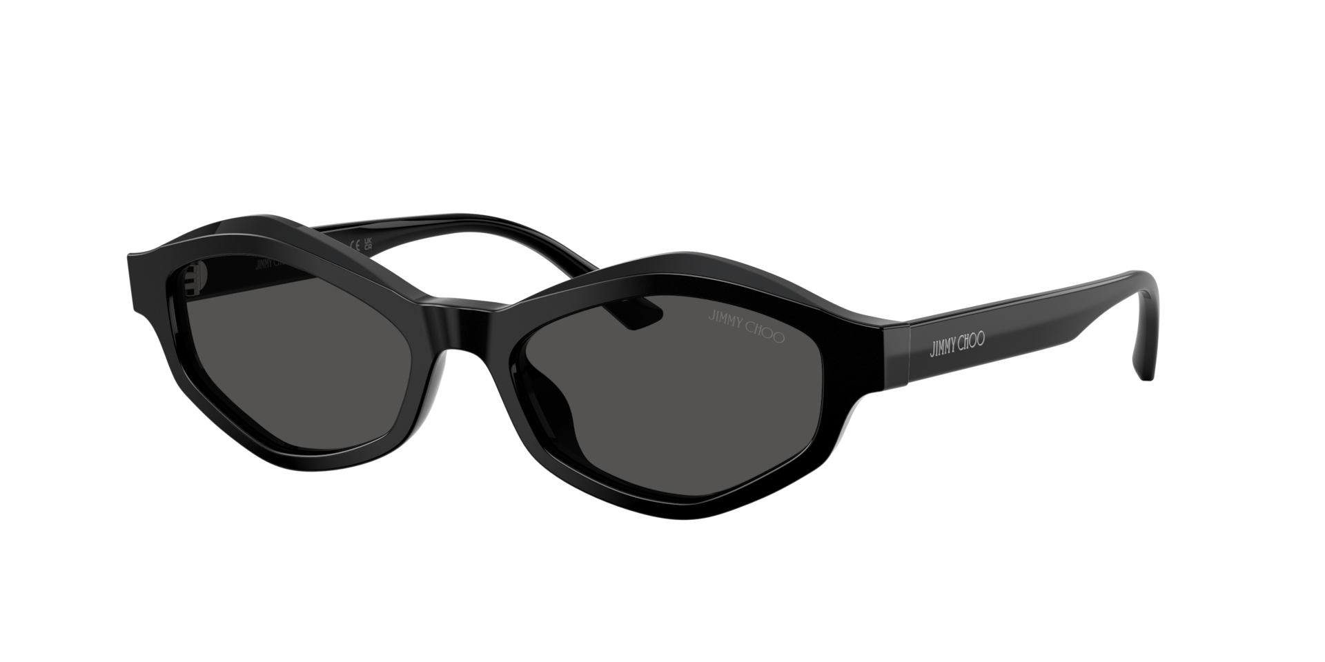 Jimmy Choo Woman Sunglass JC5077U -  Frame color: Black, Lens color: Dark Grey