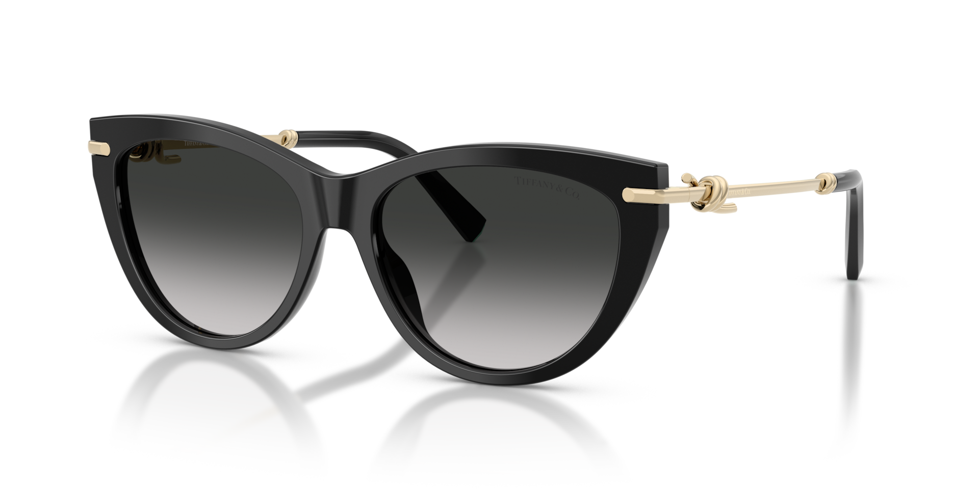 Tiffany & Co. TF4253F XL (55 - 16) with Grey lenses and Black