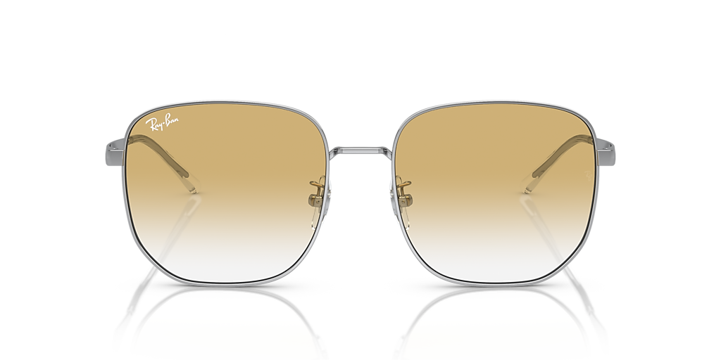 Ray-Ban RB3713D XL (57 - 18) with Yellow lenses and Silver frame