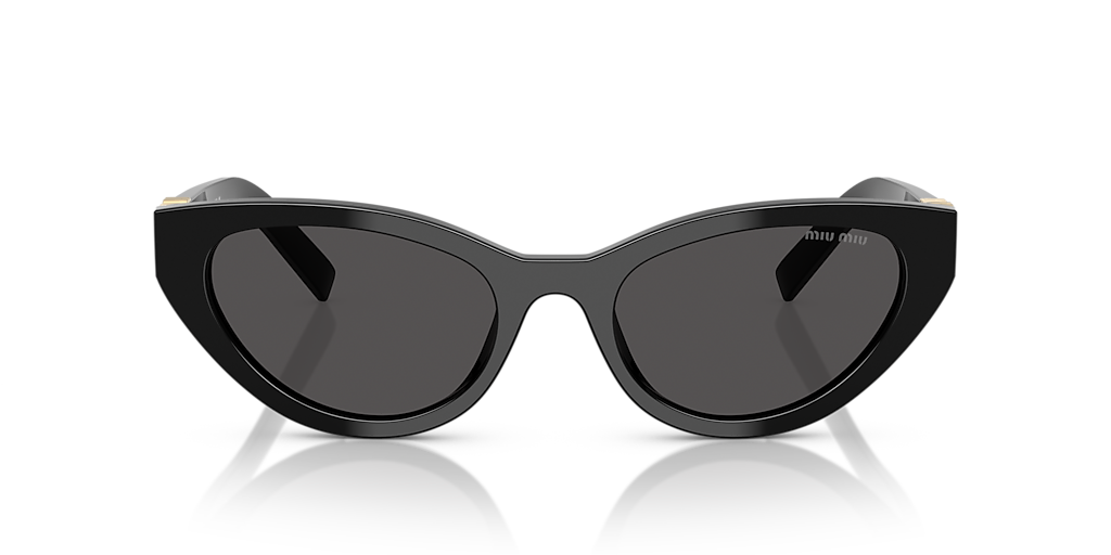 Miu Miu MU A04SF L (54 - 20) with Grey lenses and Black frame