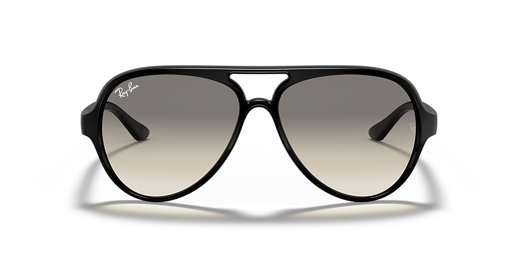 Ray-Ban Cats 5000 Classic M (59 - 13) com Lentes Cinza e Armação