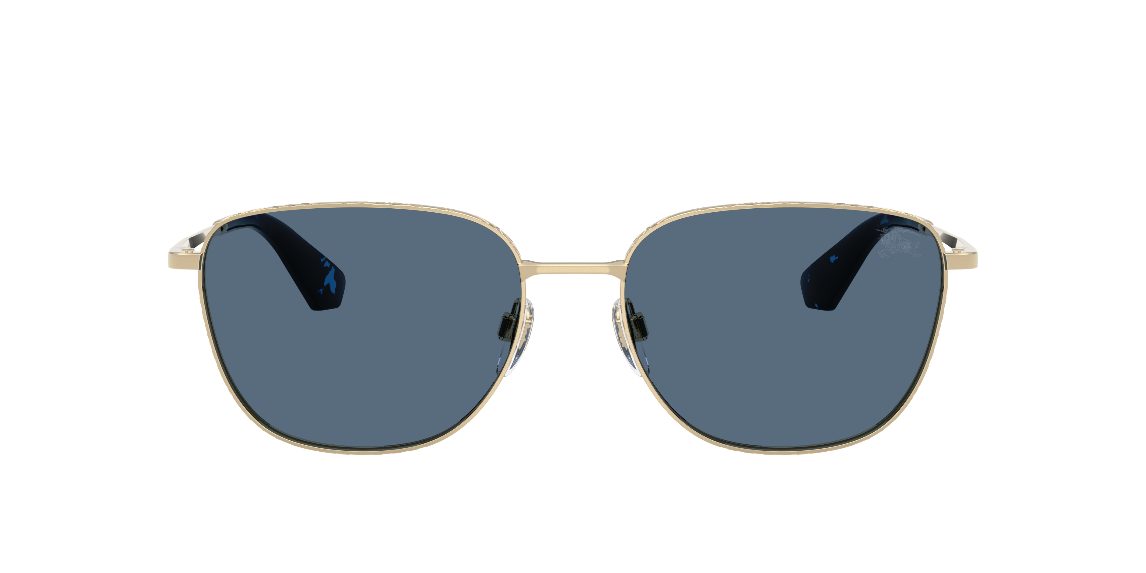 Burberry BE3171 XL (57 - 17) with Blue lenses and Gold frame