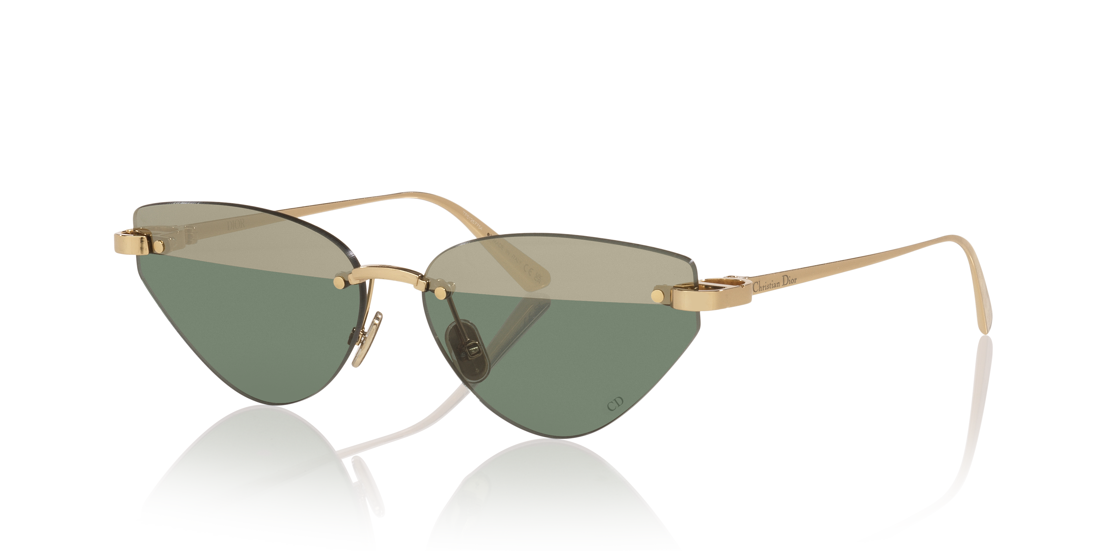 DIOR CDIOR B5U S (57 - 14) with Yellow lenses and Yellow frame