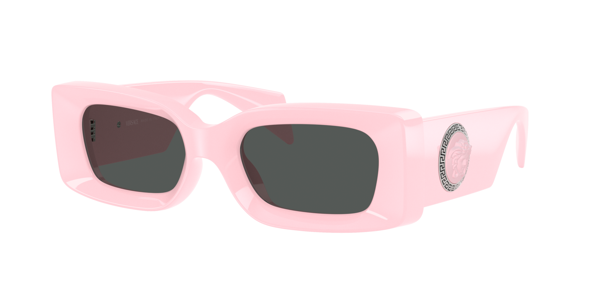 Versace VE4474U M (52 - 20) with Grey lenses and Pink frame