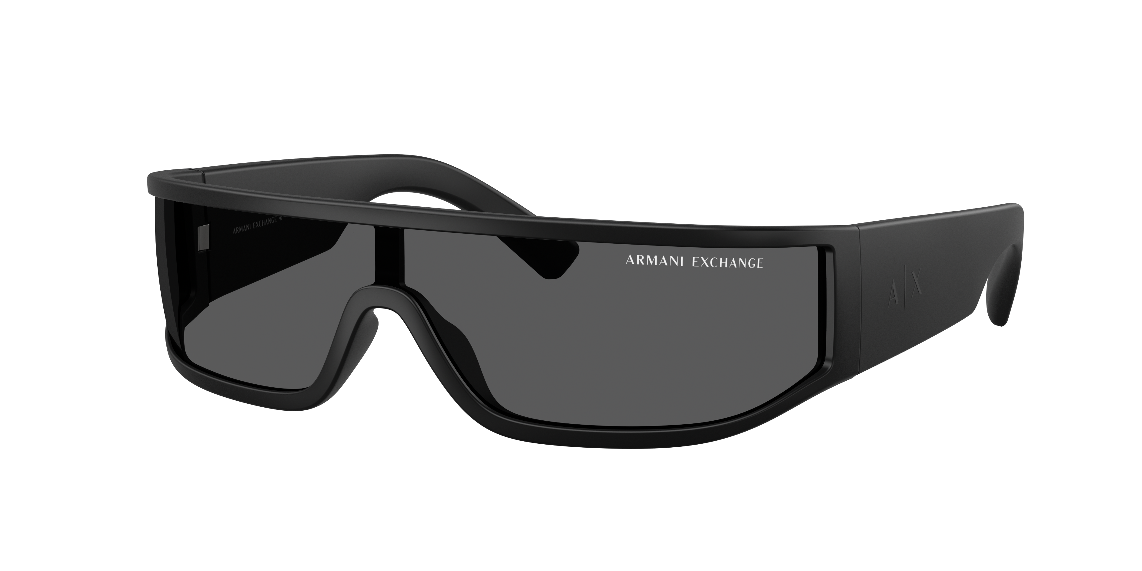 Armani Exchange Man Sunglass AX4153SU -  Frame color: Matte Black, Lens color: Dark Grey Voodoo
