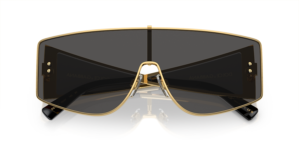 Dolce&Gabbana DG2305 L (0 - 144) with Grey lenses and Gold frame