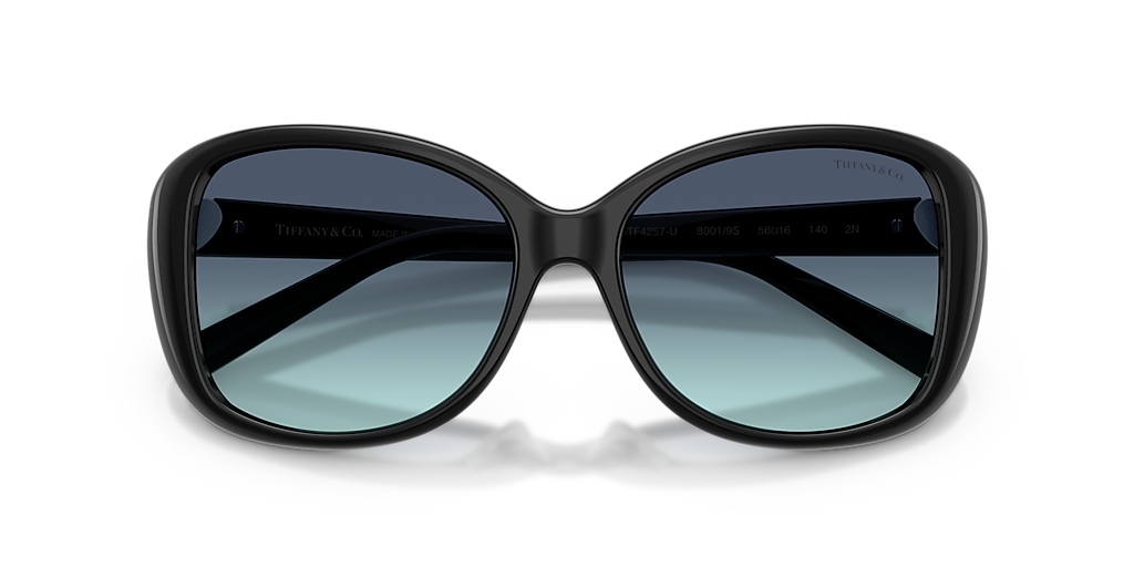 Tiffany & Co. TF4257U L (56 - 16) with Blue lenses and Black frame