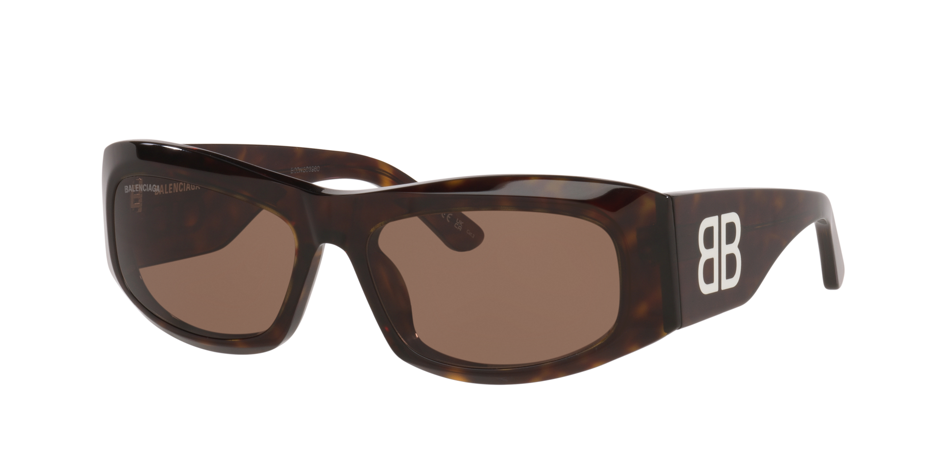 Balenciaga Femme Sunglass BB0395S - Couleur du Monture caille Couleur de Lentille Brun 270 €