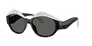 Alain Mikli A05514 S (54 - 16) with Grey lenses and Black frame