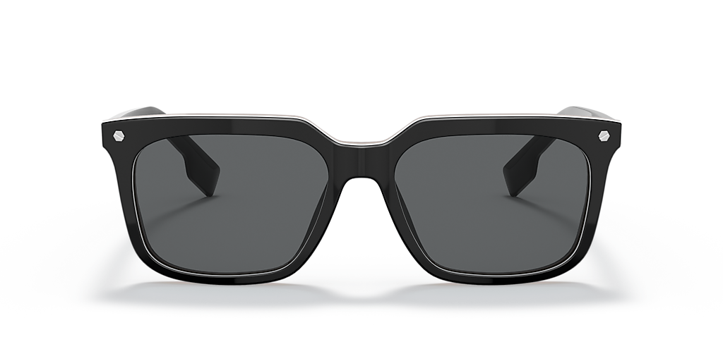 Burberry Carnaby L (56 - 17) with Grey lenses and Black frame