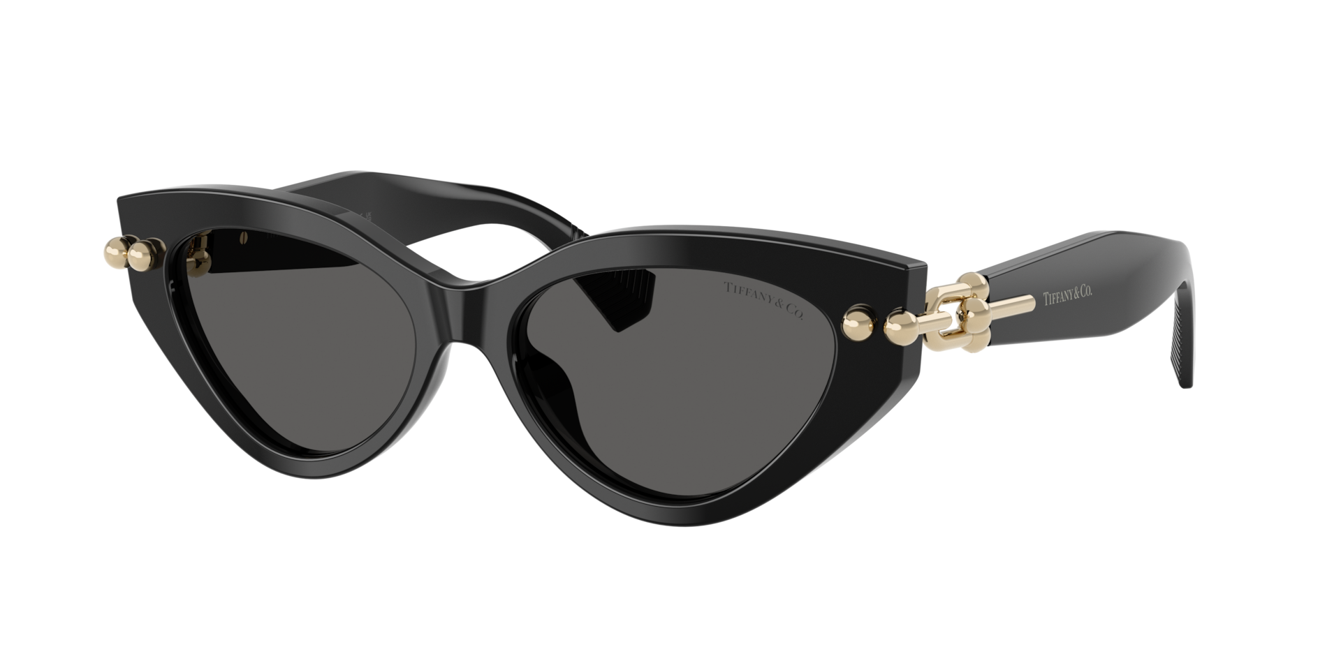 Tiffany & Co. Woman Sunglass TF4268U -  Frame color: Black, Lens color: Dark Grey