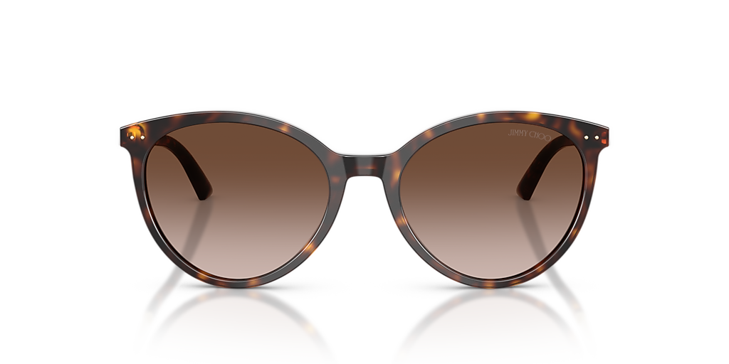 Jimmy Choo JC5060F L (53 - 18) with Brown lenses and Tortoise