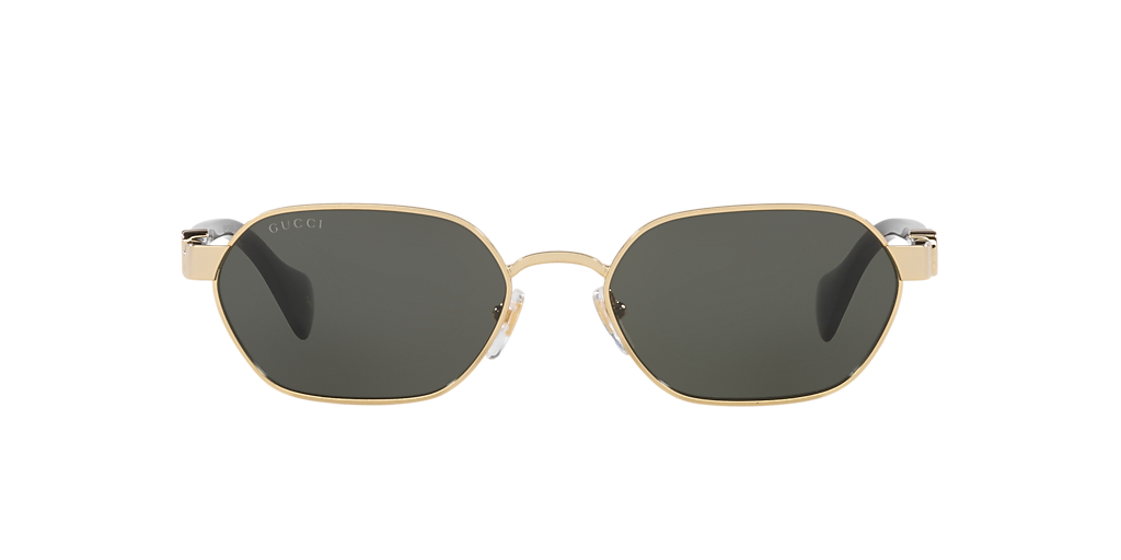 Gucci GG1593S L (56 - 18) with Grey lenses and Gold frame