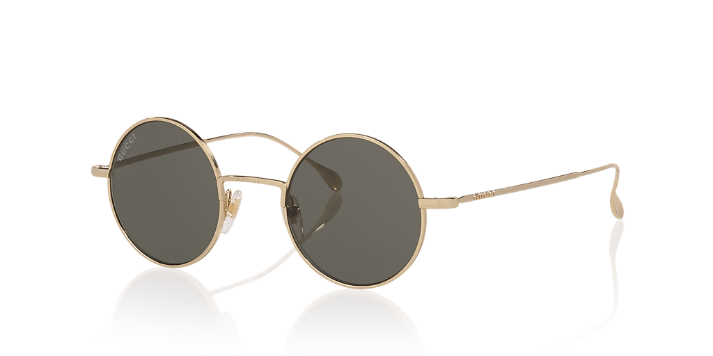 【GUCCI】archive sunglasses GG gradation Gucci Gg1649S XXS (44 - 22) met Grijs Brillenglazen en Goud