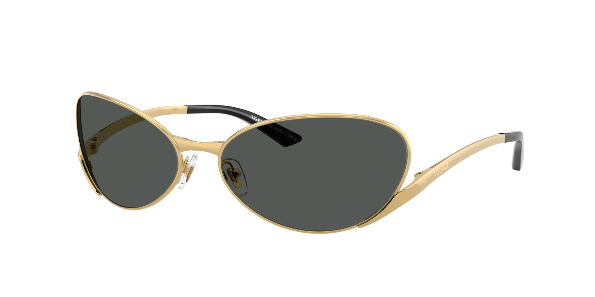 Versace VE2285 L (64 - 16) with Grey lenses and Gold frame