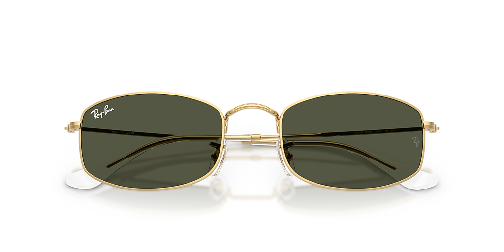 Ray-Ban RB3832 XL (55 - 21) with Green lenses and Gold frame