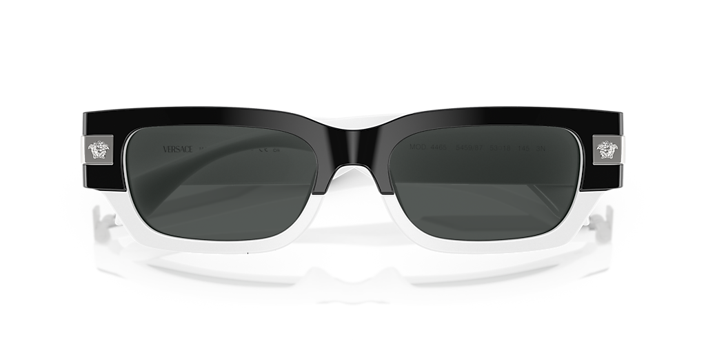 Versace VE4465 XXL (53 - 18) with Grey lenses and Black frame