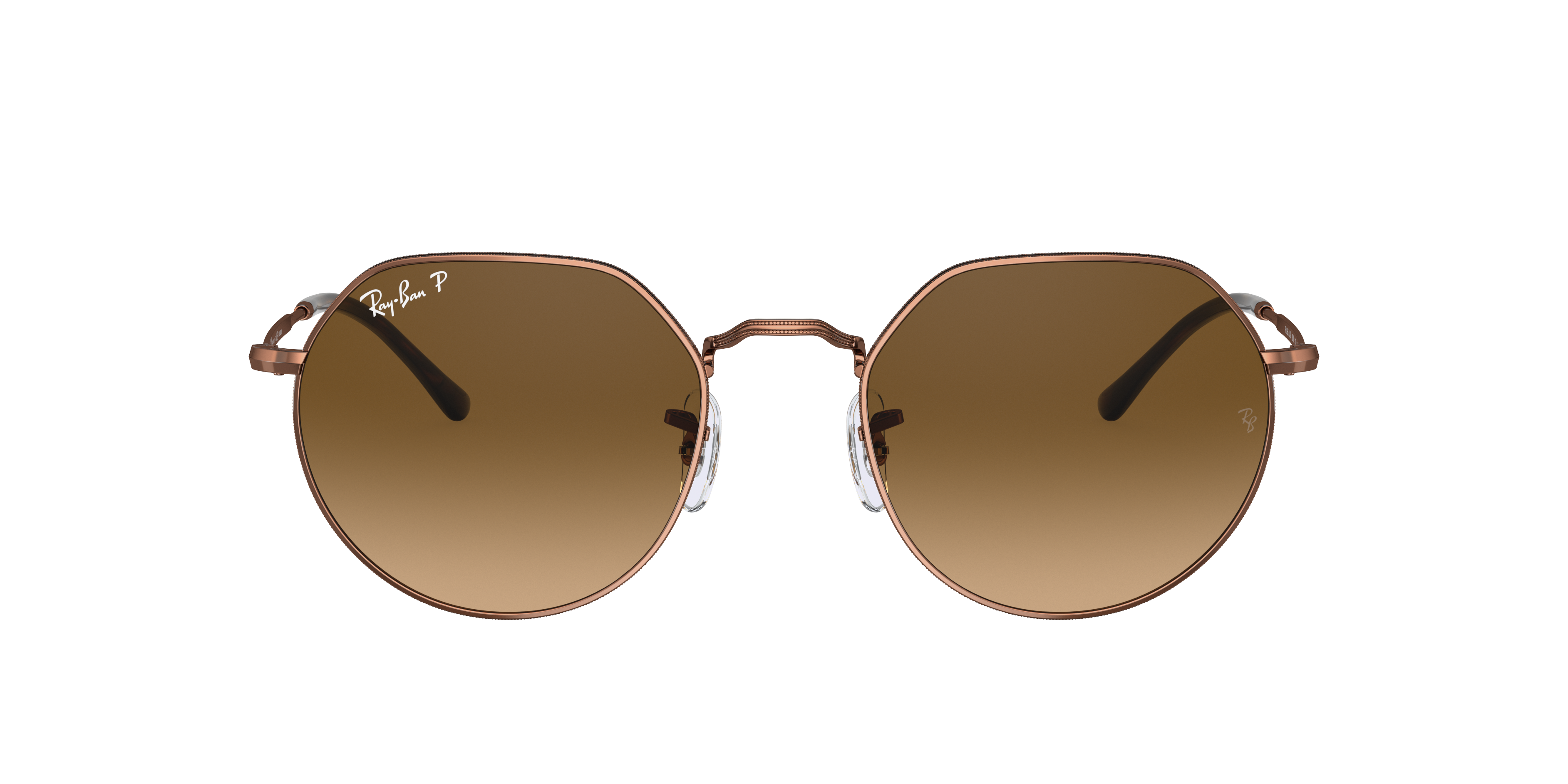 Ray-Ban Jack L (53 - 20) with Brown lenses and Copper frame