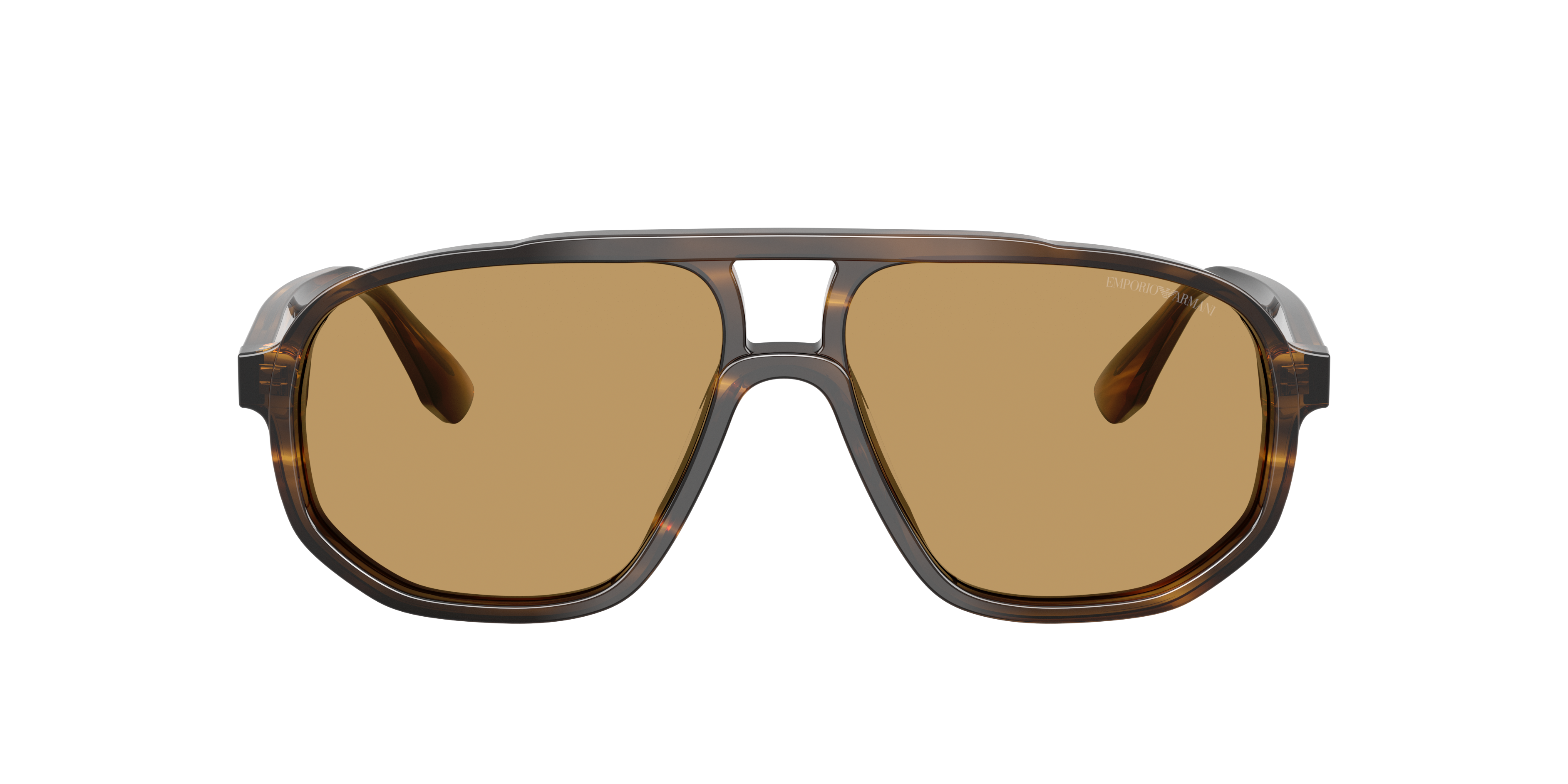 Emporio Armani EA4263U M (57 - 14) with Brown lenses and Tortoise