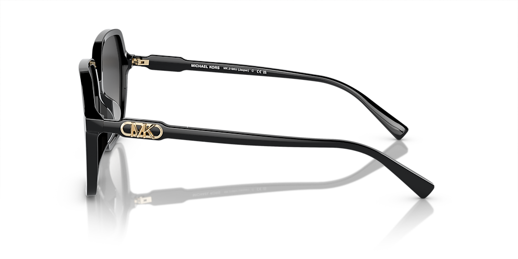 Michael Kors Jasper XL (58 - 16) with Grey lenses and Black frame