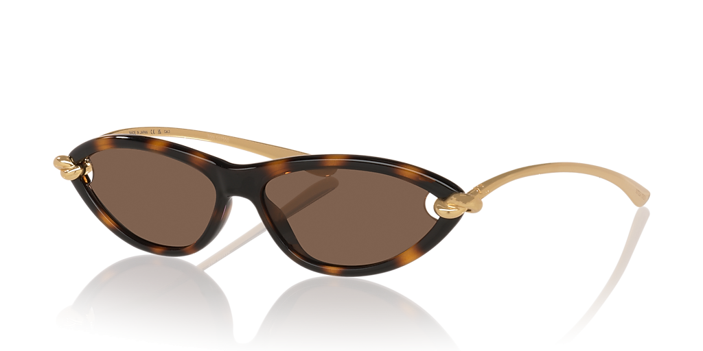 Bottega Veneta BV1390S M (56 - 14) with Brown lenses and  display picture 1