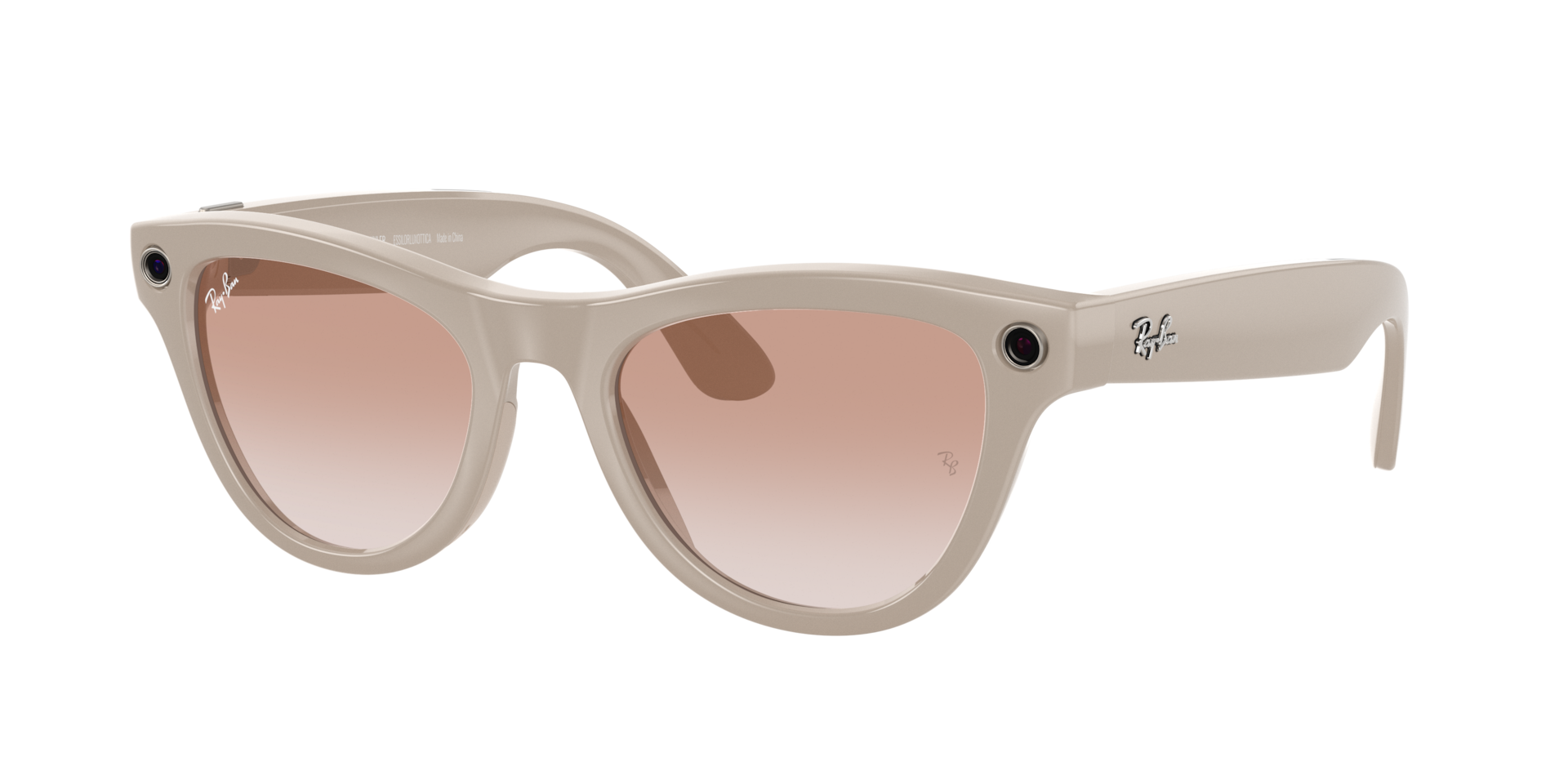 RayBan Unisex RayBan Meta Skyler Frame color Chalky Gray Lens color Cinnamon Pink RayBan Unisex RayBan Meta Skyler Frame color Chalky Gray Lens color Cinnamon Pink