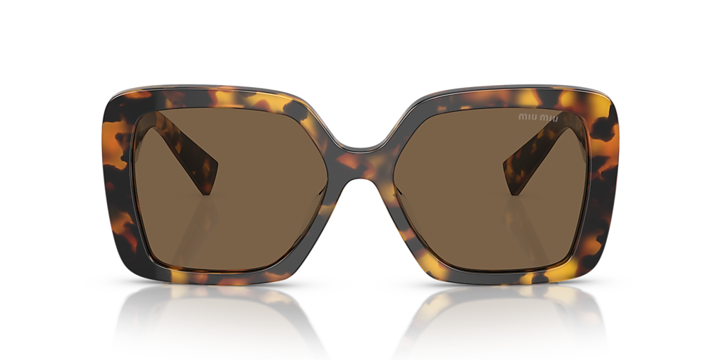 Miu Miu MU 10YS M (56 - 17) with Brown lenses and Tortoise frame