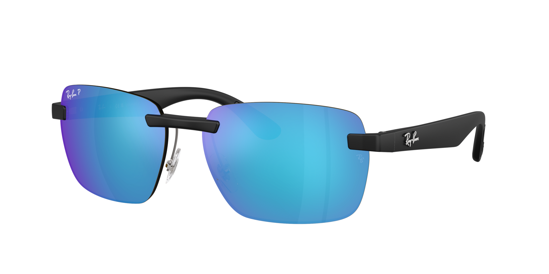 Ray-Ban Unisex Sunglass RB4470 Polarized+ Lenses - Couleur du Monture: Sable Noir, Couleur de Lentille: Polarisé Vert