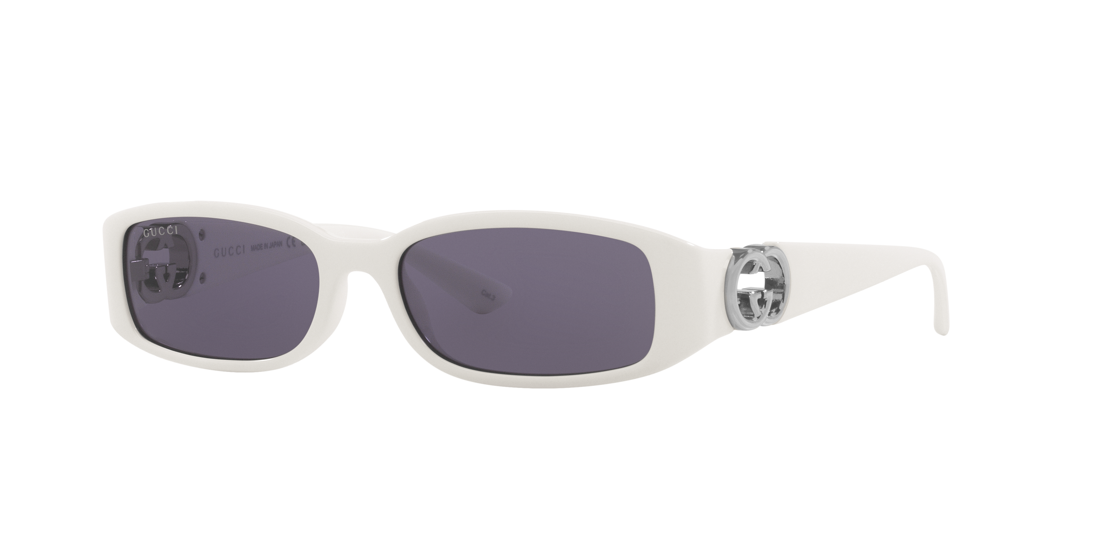 Gucci GG1661S S (54 - 16) with Grey lenses and White frame