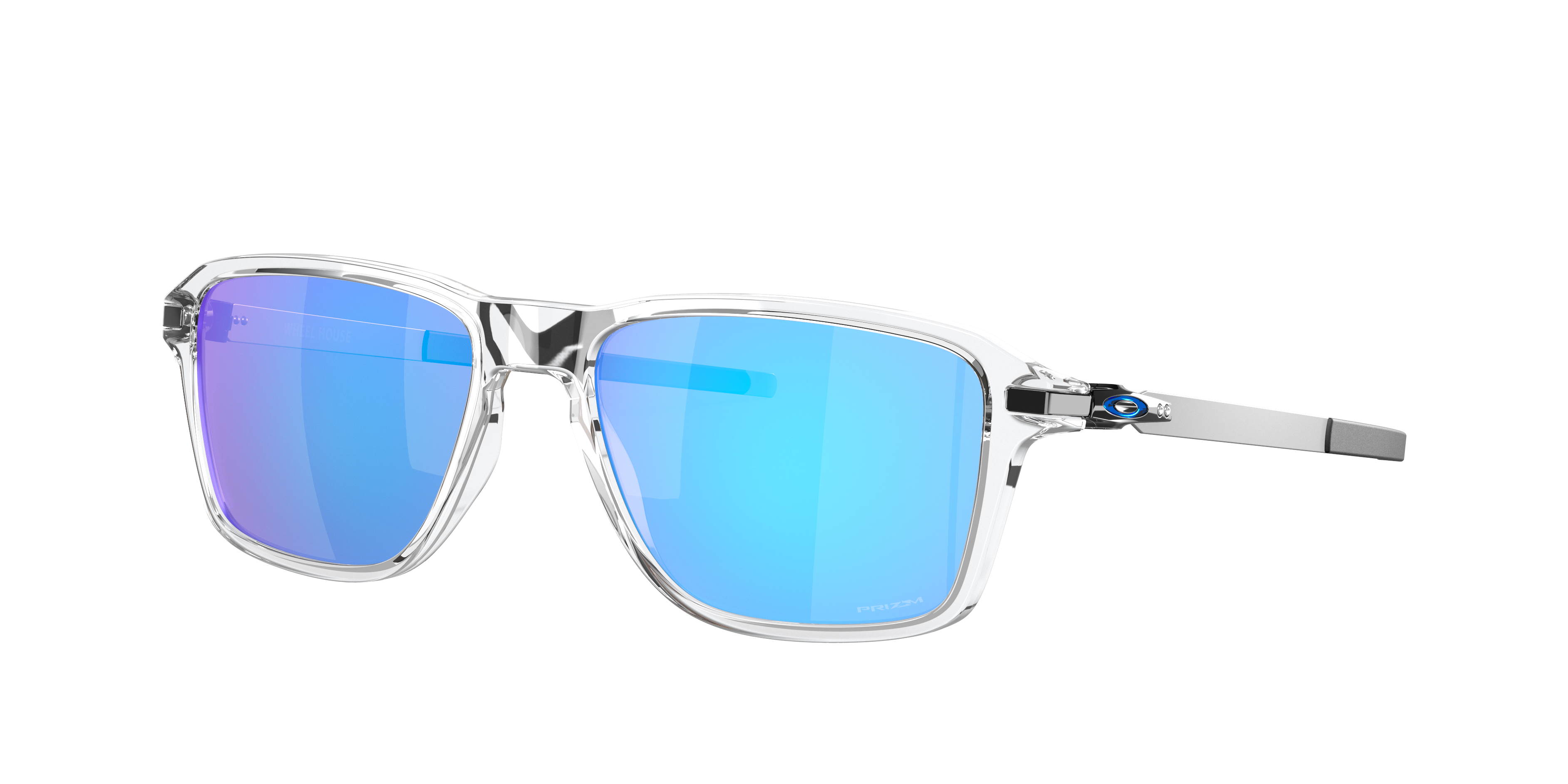 Oakley Wheel House XL (54 - 16) with Blue lenses and Transparent