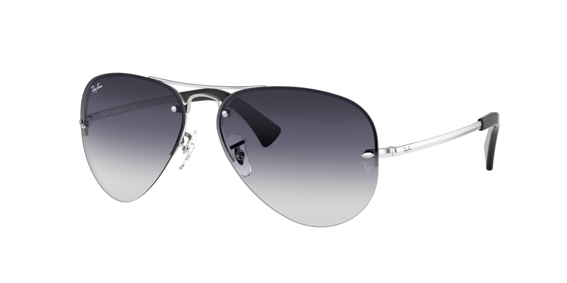Ray-Ban Mannelijk Sunglass RB3449 -  Framekleur: Zilver, Lenskleur: Grijs Gradiënt