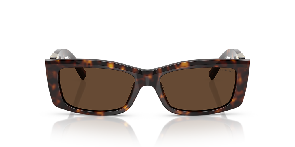 Tiffany & Co. TF4240U M (54 - 16) with Brown lenses and Tortoise