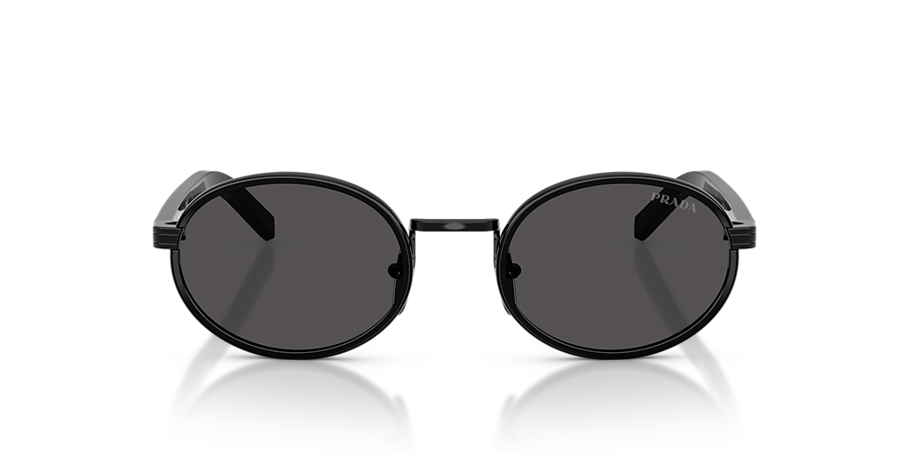 Prada PR B56S XS (52 - 20) with Grey lenses and Black frame
