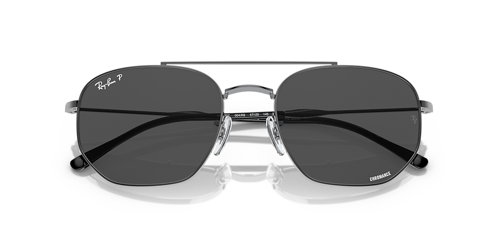 Ray-Ban RB3707 Polarized+ Lenses L (54 - 20) com Lentes Cinza e