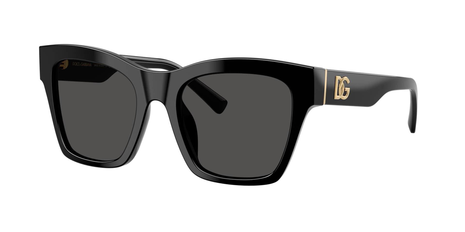 Dolce&Gabbana DG4512 L (53 - 20) with Grey lenses and Black frame