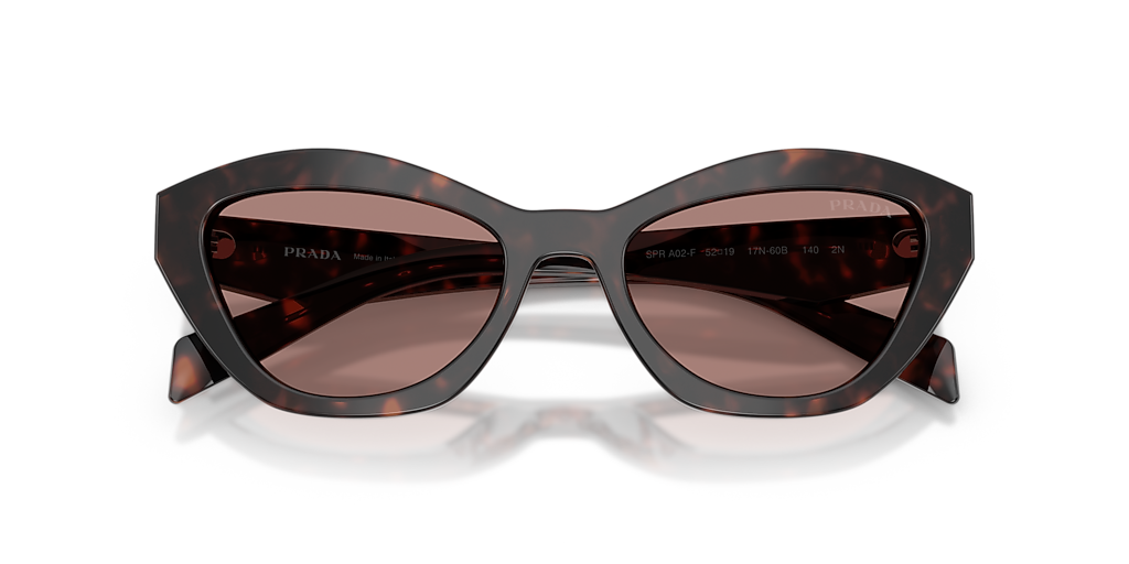 Prada PR A02SF M (55 - 17) with Brown lenses and Tortoise frame