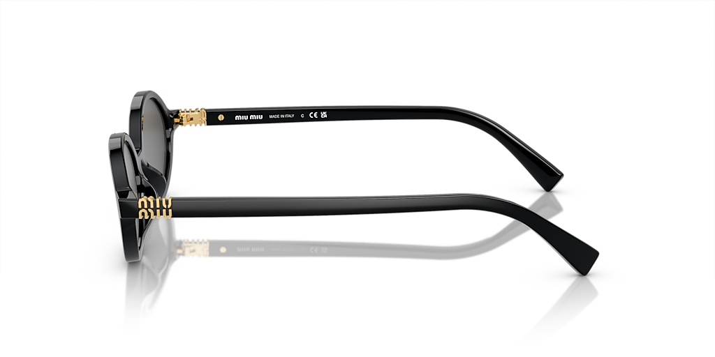 Miu Miu MU 04ZS S (50 - 18) with Grey lenses and Black frame